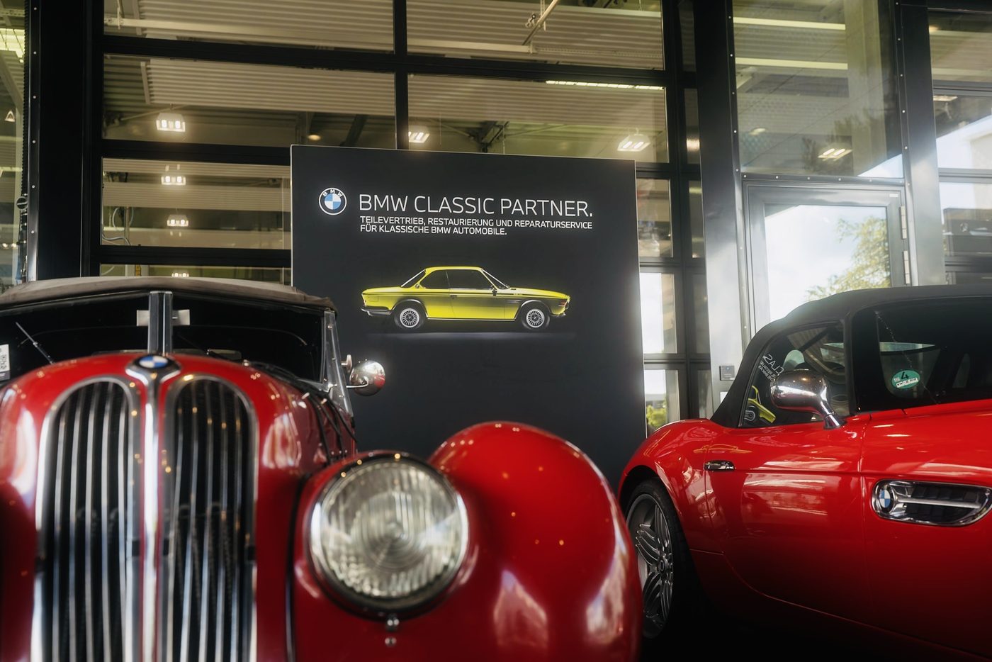 Klassieke BMW bij Gregoir