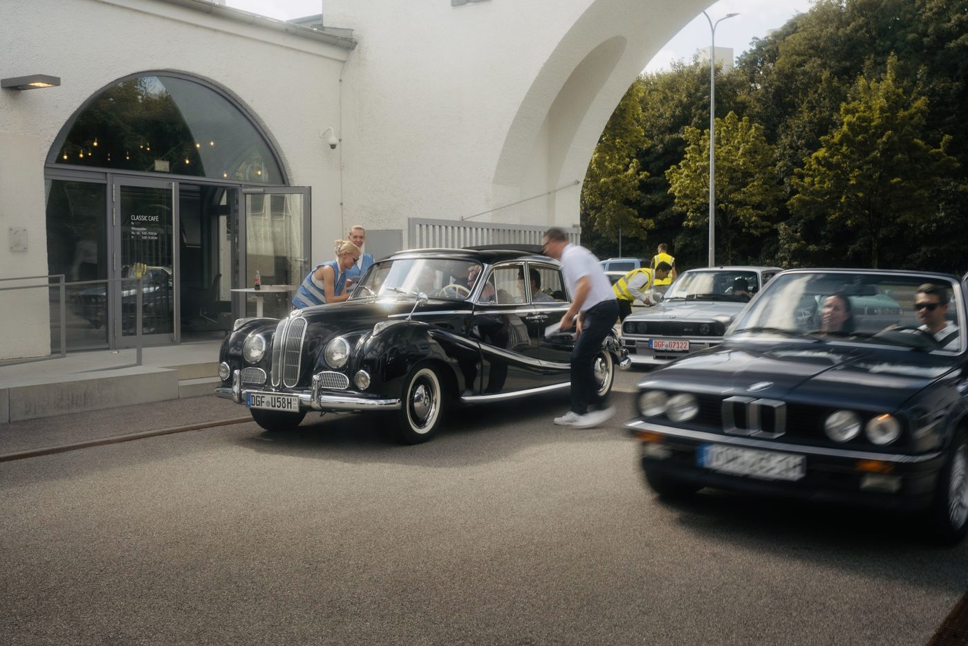 Klassieke BMW bij Gregoir