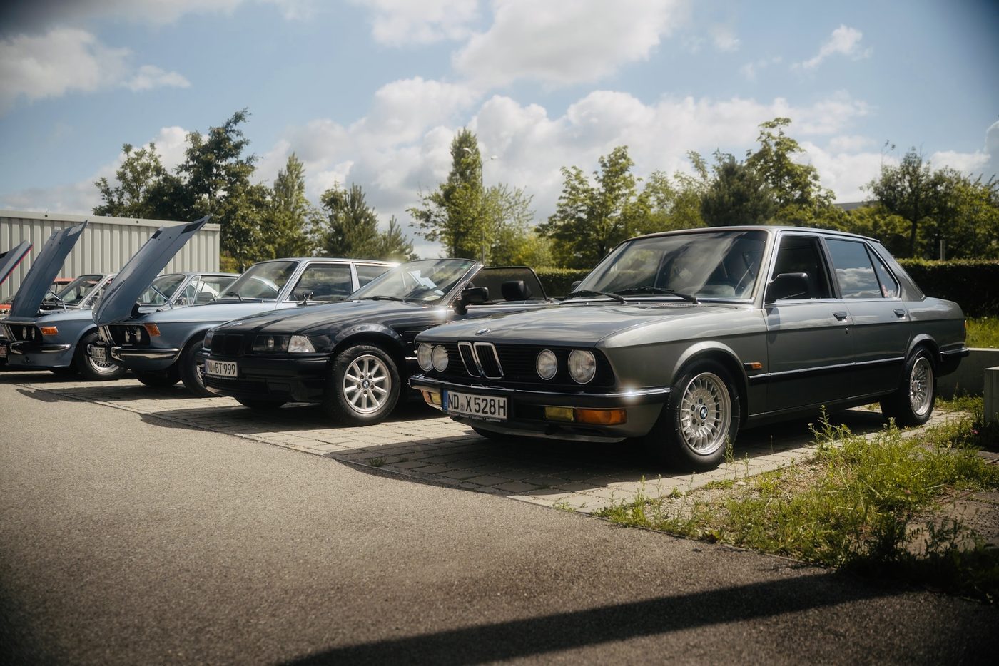 Klassieke BMW bij Gregoir