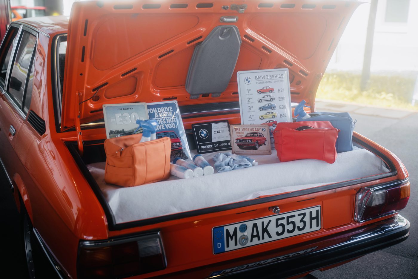 Klassieke BMW bij Gregoir